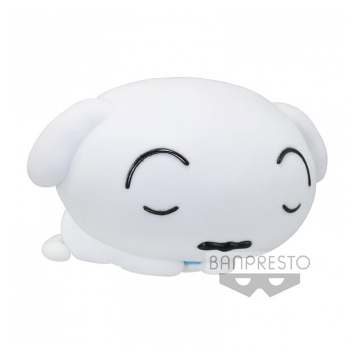 Banpresto Figura Fluffy Puffy Crayon Shin-Chan Shiro 8cm PVC Banpresto Figura Fluffy Puffy Crayon Shin-Chan Shiro 8cm PVC