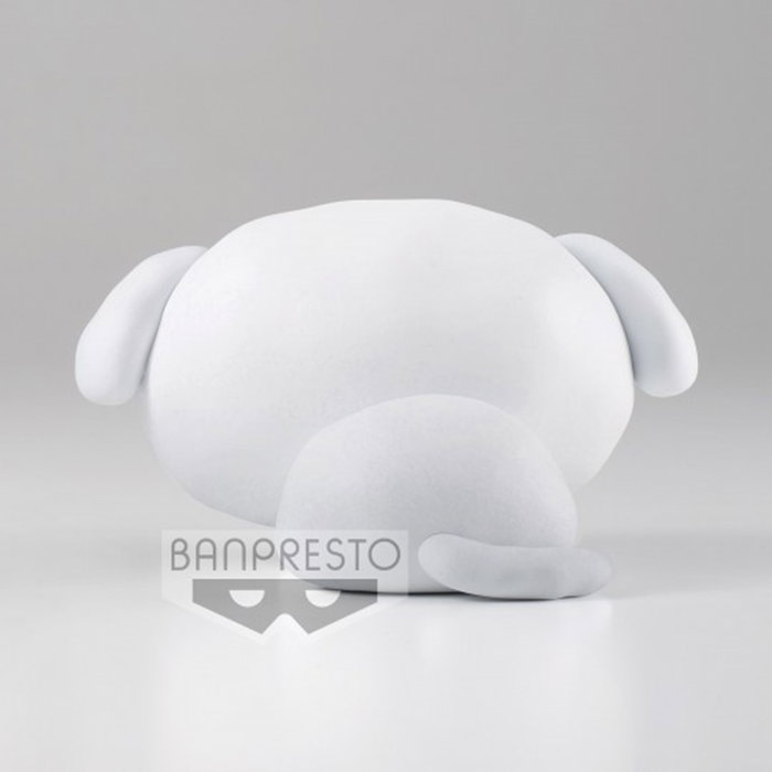 Banpresto Figura Fluffy Puffy Crayon Shin-Chan Shiro 8cm PVC Banpresto Figura Fluffy Puffy Crayon Shin-Chan Shiro 8cm PVC