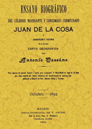 Ensayo biográfico Juan de la Cosa, Antonio Vascano - MAXTOR
