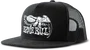 ERNIEBALL Gorra Negra Logo Eb Eagle Blanco