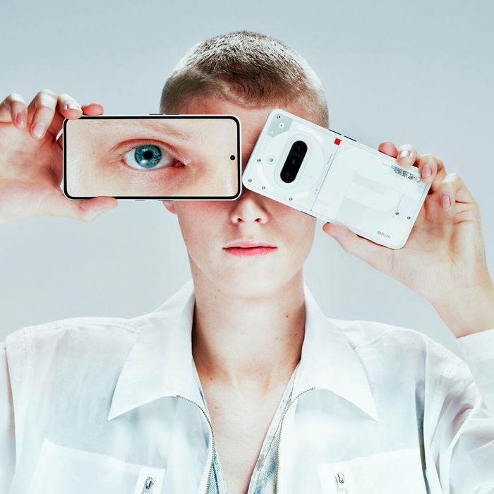 Nothing Phone (3a) Smartphone 6.77" 8GB RAM 128GB Blanco Android 15