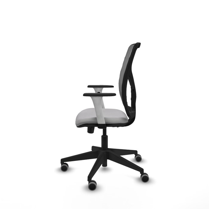 PIQUERAS Y CRESPO Silla de oficina Motilla con mecanismo Sincro/Traslack Gris