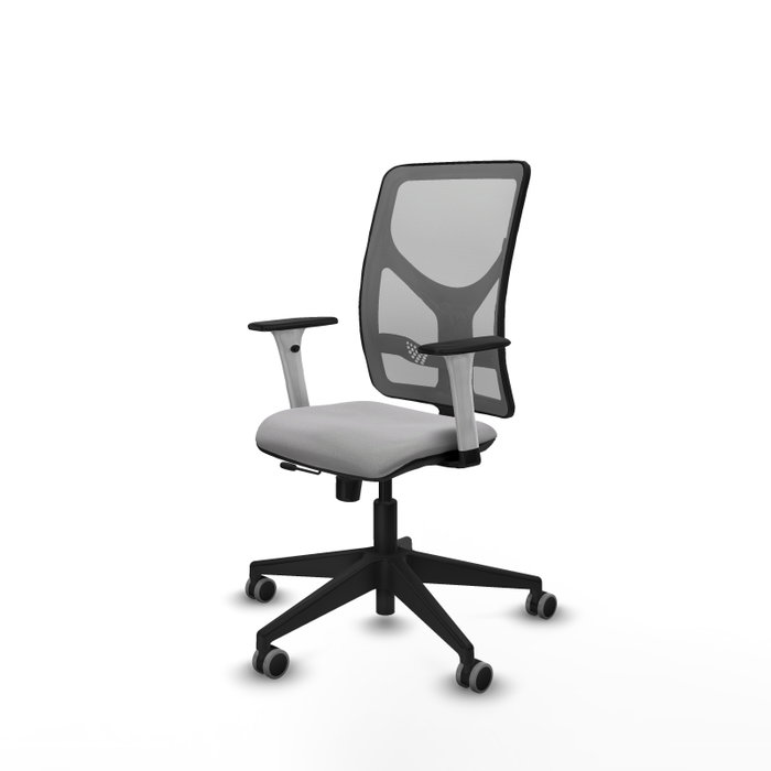 PIQUERAS Y CRESPO Silla de oficina Motilla con mecanismo Sincro/Traslack Gris