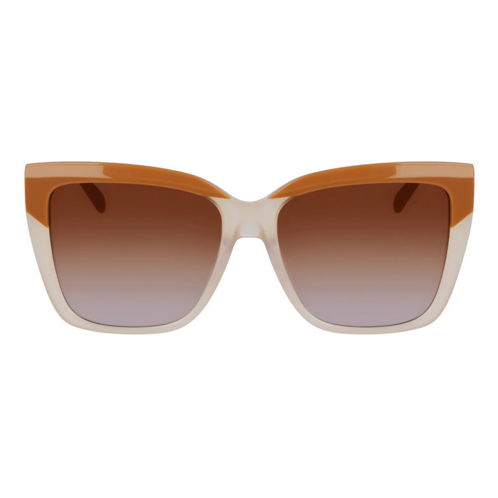 Ferragamo SF1102S-261 Gafas de Sol Marrón/Beige