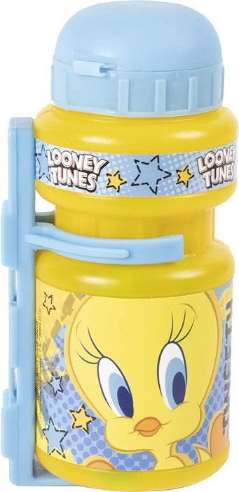 Licensing Botella 350 ml + Portabotellas para Bicicleta de Niño Looney Tunes Licensing Botella 350 ml + Portabotellas para Bicicleta de Niño Looney Tunes