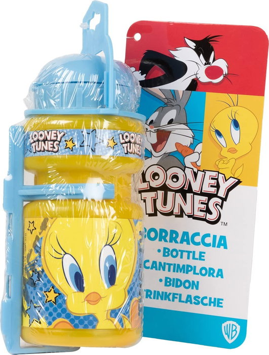 Licensing Botella 350 ml + Portabotellas para Bicicleta de Niño Looney Tunes Licensing Botella 350 ml + Portabotellas para Bicicleta de Niño Looney Tunes