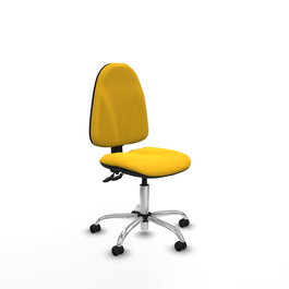 PIQUERAS Y CRESPO Silla de oficina Algarra Amarillo