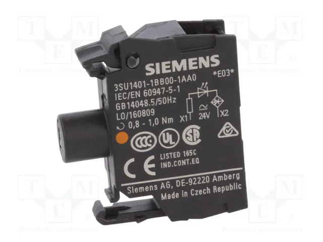SIEMENS Elemento iluminador LED 22mm Ámbar