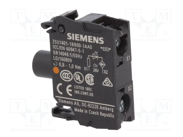 SIEMENS Elemento iluminador LED 22mm Ámbar