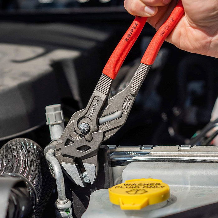 Knipex Tenaza Llave Ajustable 8601250 250 mm para Agarrar, Sujetar, Prensar y Doblar