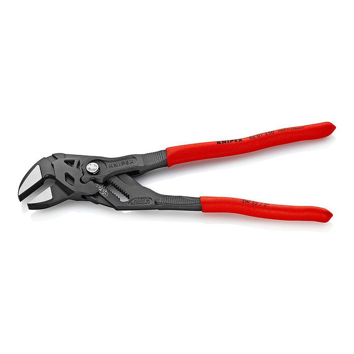 Knipex Tenaza Llave Ajustable 8601250 250 mm para Agarrar, Sujetar, Prensar y Doblar