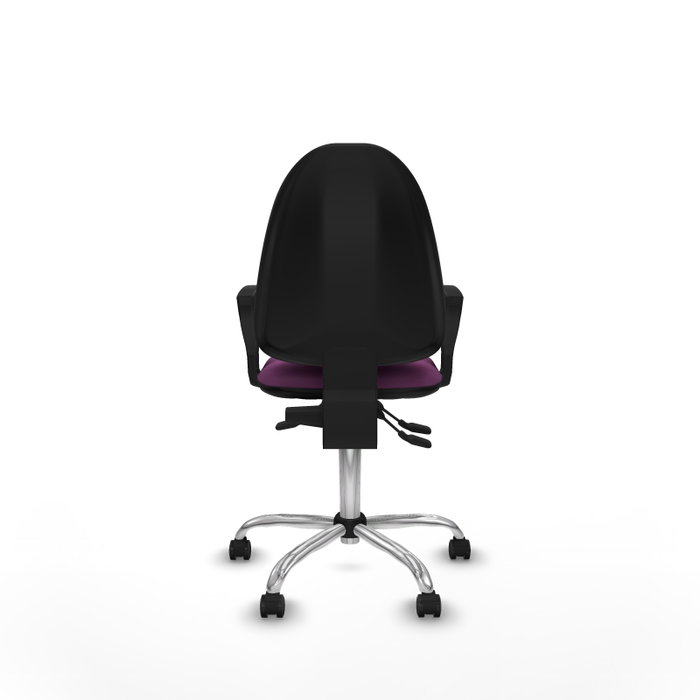 PIQUERAS Y CRESPO Silla de oficina Aýna con mecanismo Asincro en Similpiel Morado PIQUERAS Y CRESPO Silla de oficina Aýna con mecanismo Asincro en Similpiel Morado
