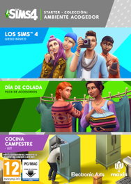 Electronic Arts Los Sims 4 Starter Collection: Ambiente Acogedor (Los Sims 4 + Día de Colada + Cocina Campestre)