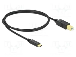 DeLOCK Cable USB 2.0 Tipo-C a Tipo-B 1 m