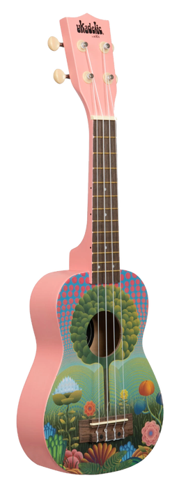 Kala Ukelele Soprano Serie Ukadelic Graphic Top Jardin Kala Ukelele Soprano Serie Ukadelic Graphic Top Jardin