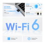 TP-Link Archer TX20U Nano Adaptador USB Wi-Fi 6 AX1800 Doble Banda Negro