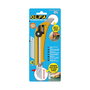 OLFA Cúter Profesional con Bloqueo Manual para Cortar Moquetas, Linóleo y Placa Escayola, Cuchilla de 18 mm con Colocador en Mango