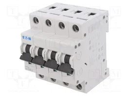 EATON ELECTRIC FAZ-C16/4 Interruptor magnetotérmico 4 polos 16A 15kA