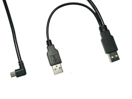 MicroConnect Cable divisor USB2.0 A macho a USB2.0 A macho + Mini USB macho para Wacom, 3,0m