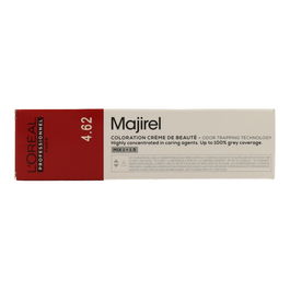 L'Oréal Majirel 4.62 - Tinte Permanente Castaño Rojo Irisado Profesional 60 ml
