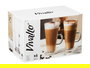 Vivalto Copa Vidrio para Café Latte 280 ml Transparente 10x8x14.3 cm (Set de 24)