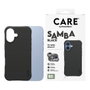 PanzerGlass CARE Samba Black MagSafe Case Funda para iPhone 17, Negro, Resistente a Golpes y Rayones, 2.4m Caída - Original