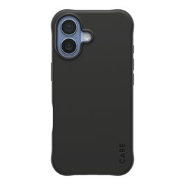 PanzerGlass CARE Samba Black MagSafe Case Funda para iPhone 17, Negro, Resistente a Golpes y Rayones, 2.4m Caída - Original