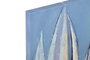 DKD Home Decor Cuadro Atlantico Lienzo Abeto Multicolor Veleros 100 x 70 x 3 cm (4 Unidades)