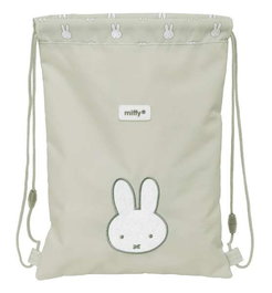 Bolsa Mochila con Cuerdas Miffy Niebla Gris 26 x 34 x 1 cm