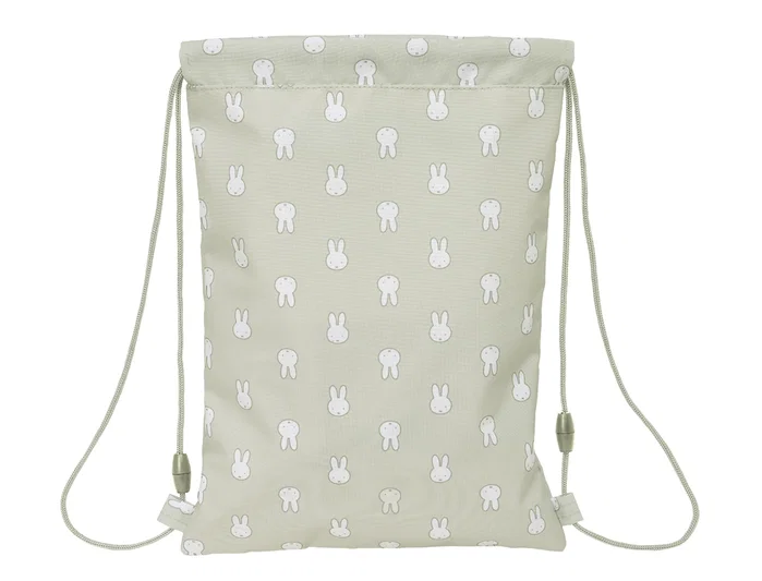 Safta Saco Plano Junior Miffy Niebla/Menta Reciclado y Repelente al Agua Safta Saco Plano Junior Miffy Niebla/Menta Reciclado y Repelente al Agua