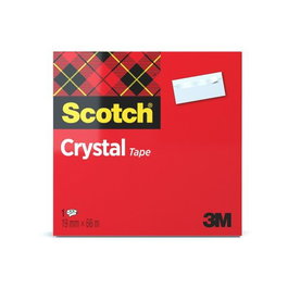 Scotch Cinta Magic Supertransparente Crystal 600 19x66mm Caja Individual 7100027400