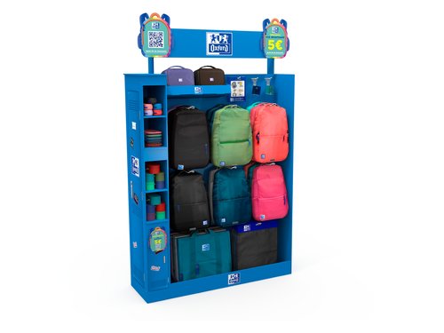 Expositor De Suelo Oxford Multiproductos Young Proof Vacio 1730x400x1200 mm Expositor De Suelo Oxford Multiproductos Young Proof Vacio 1730x400x1200 mm