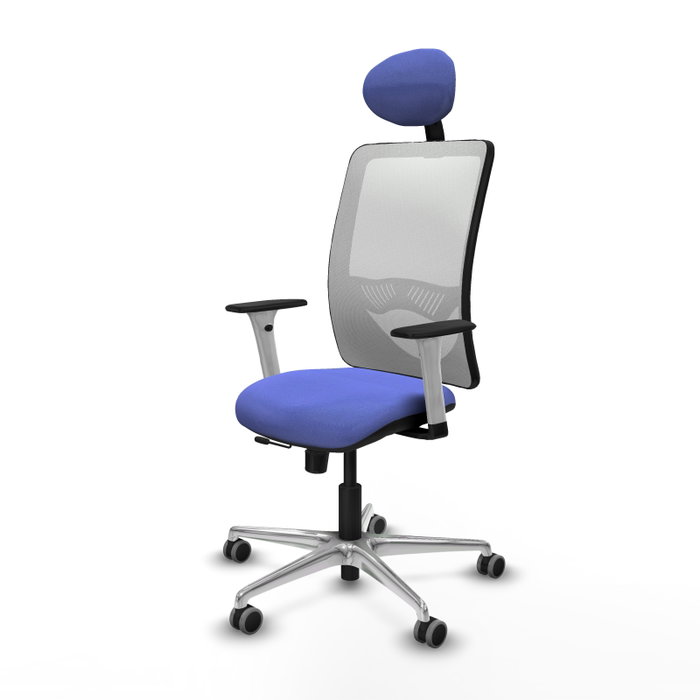 PIQUERAS Y CRESPO Silla de oficina Zulema Azul claro y Blanco PIQUERAS Y CRESPO Silla de oficina Zulema Azul claro y Blanco