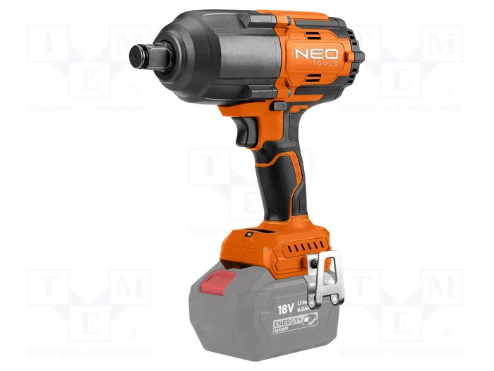 NEO TOOLS Llave de impacto de acumulador 18V 1/2 pol. NEO TOOLS Llave de impacto de acumulador 18V 1/2 pol.