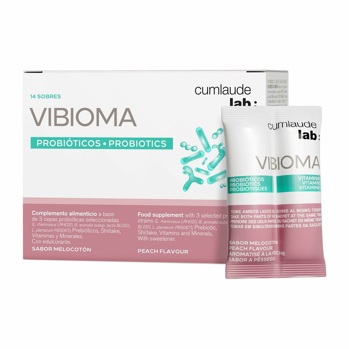 Cumlaude Lab VIBIOMA Probióticos Melocotón 14 Sobres Cumlaude Lab VIBIOMA Probióticos Melocotón 14 Sobres