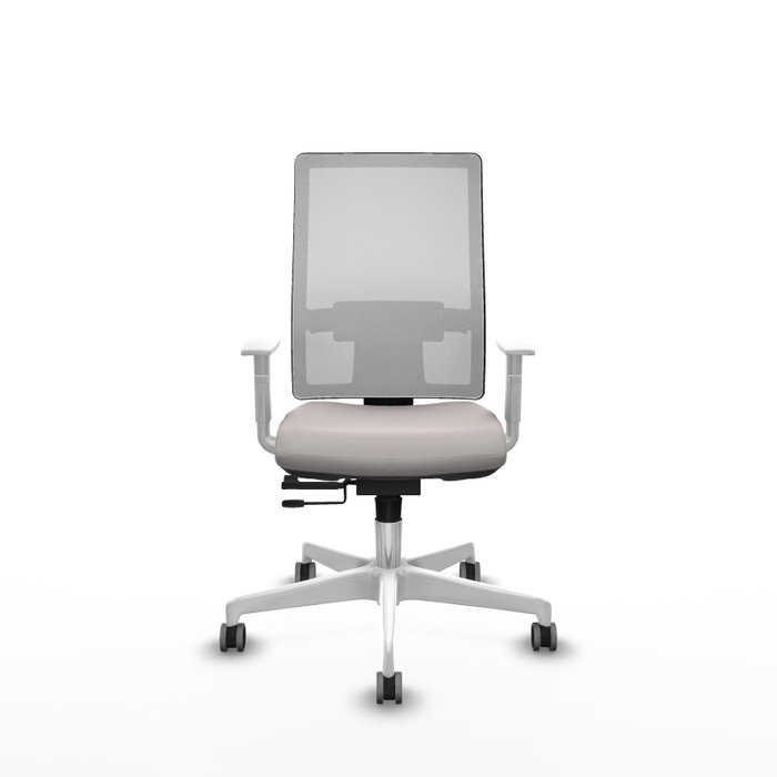 PIQUERAS Y CRESPO Silla de oficina Horna Blanca con mecanismo Sincro/Traslack PIQUERAS Y CRESPO Silla de oficina Horna Blanca con mecanismo Sincro/Traslack
