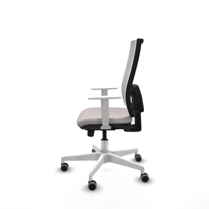 PIQUERAS Y CRESPO Silla de oficina Horna Blanca con mecanismo Sincro/Traslack PIQUERAS Y CRESPO Silla de oficina Horna Blanca con mecanismo Sincro/Traslack