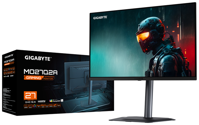 Gigabyte MO27Q2A Monitor Gaming QD-OLED 27 QHD 280Hz