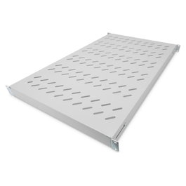 Digitus Baldas con Carriles 1U para Rack 19" 482mm 50kg Gris
