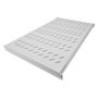 Digitus Baldas con Carriles 1U para Rack 19" 482mm 50kg Gris