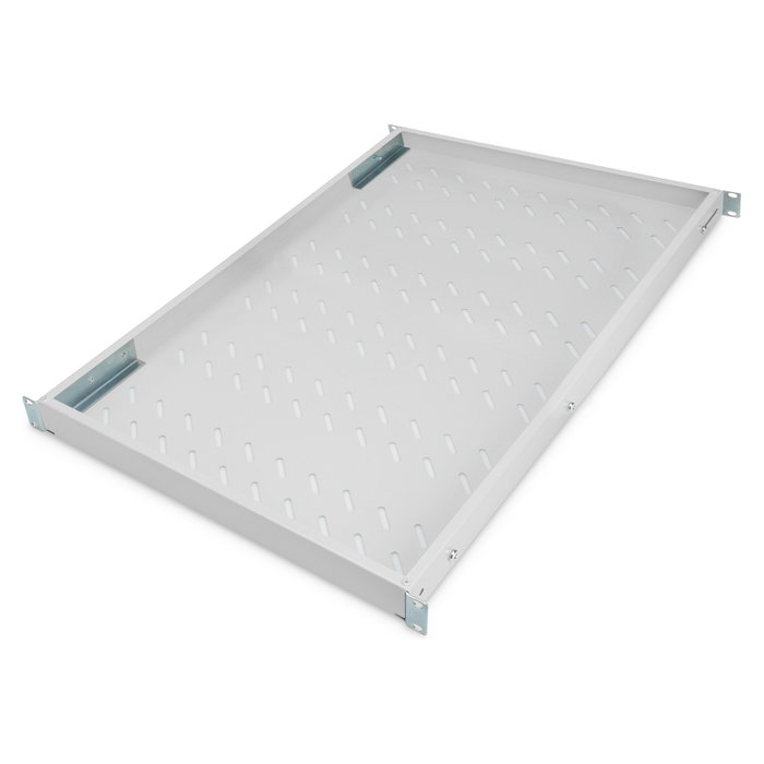 Digitus Baldas con Carriles 1U para Rack 19" 482mm 50kg Gris