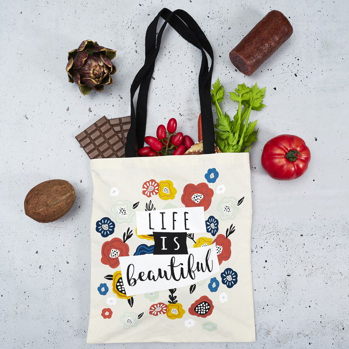 Entre Temps Bolsa Tote Bag Liberty 38x40 en Poliéster