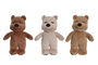 DKD Home Decor Peluche Oso Marron Beige 15 x 30 x 15 cm Poliester (6 Unidades)
