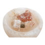DKD Home Decor Lámpara de Sobremesa de Sal del Himalaya Rosa