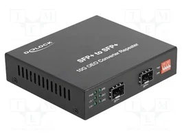 DeLOCK Convertidor multimedia 10GBase-R SFP+ a SFP+