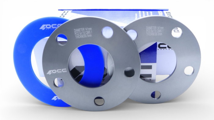 Occ Motorsport Separadores de Rueda 5mm PCD 4X98 Buje 58,1mm