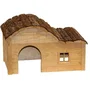 Kerbl Casa para roedores Naturaleza Techo curvo 40 x 25 x 25 cm KER4018653827581