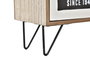 DKD Home Decor Cajonera Verde Menta y Marrón 10 x 29 x 30 cm