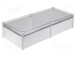 FIBOX SOLID Carcasa Universal Gris de Policarbonato