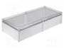 FIBOX SOLID Carcasa Universal Gris de Policarbonato